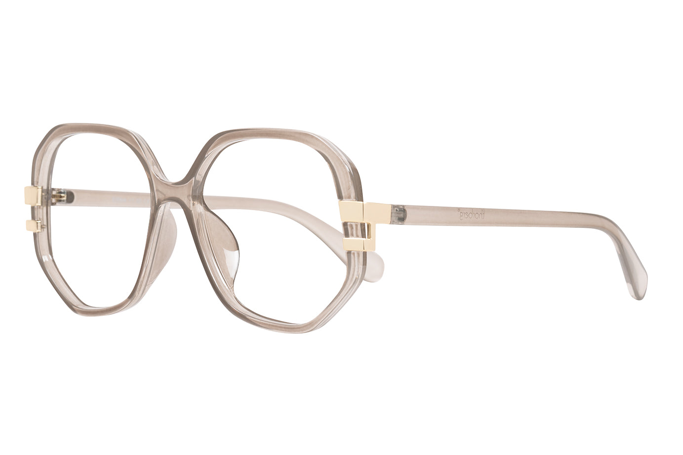 ERNA transp grey Reading Glasses NYHET