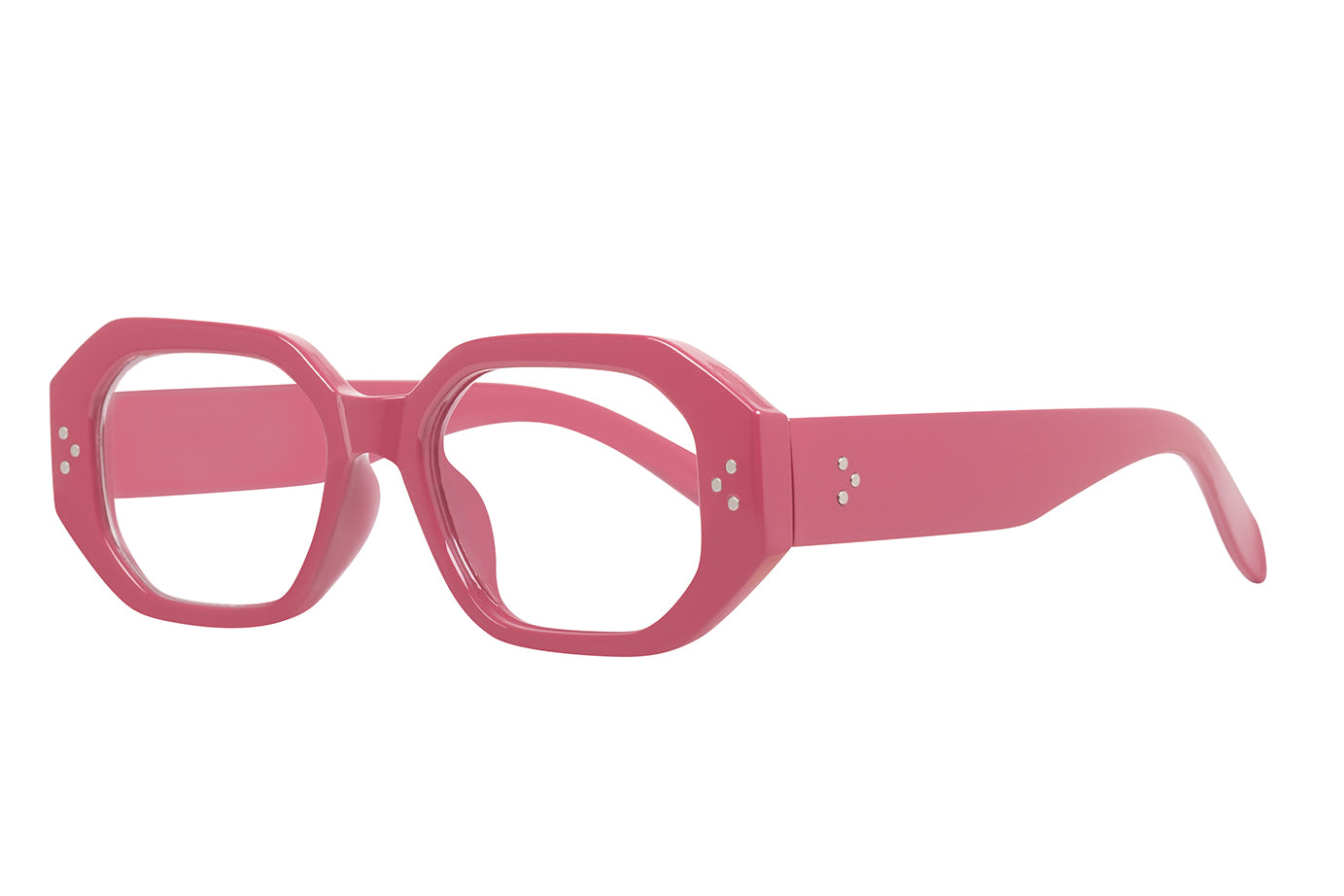 DOMENICA solid pink Reading Glasses. NYHET
