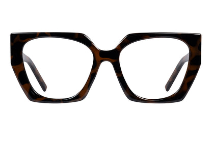 APRIL transp gyldenbrune læsebriller - Bestseller - Nu tilbage på lager!