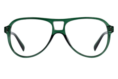 ELLIOT transp bottle green Reading Glasses NEWS