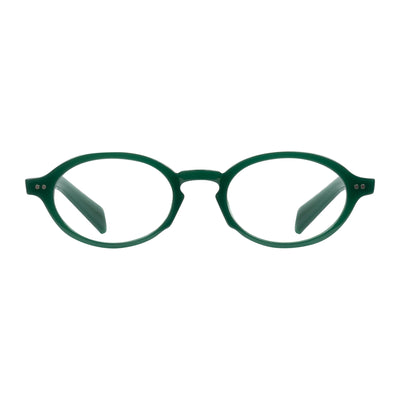 DULCAN milky bottle green Reading Glasses