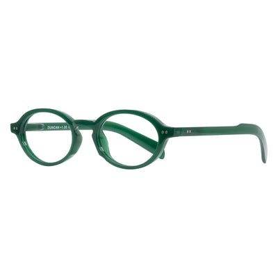 DULCAN milky bottle green Reading Glasses