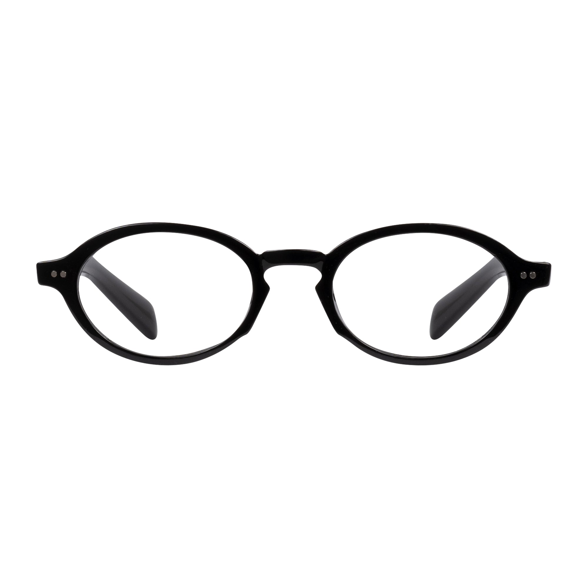 LAZARO solid black Reading Glasses