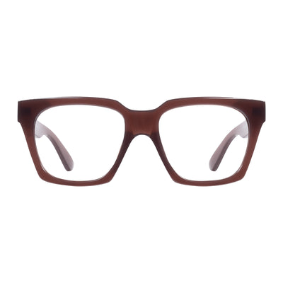 ANKI milky brown Reading Glasses NEW SS26
