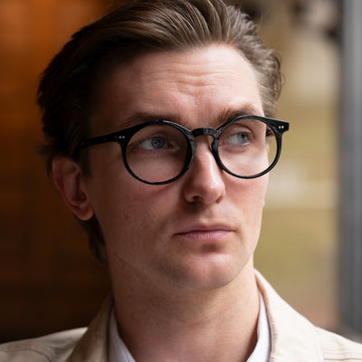 DANNY solid black Reading Glasses