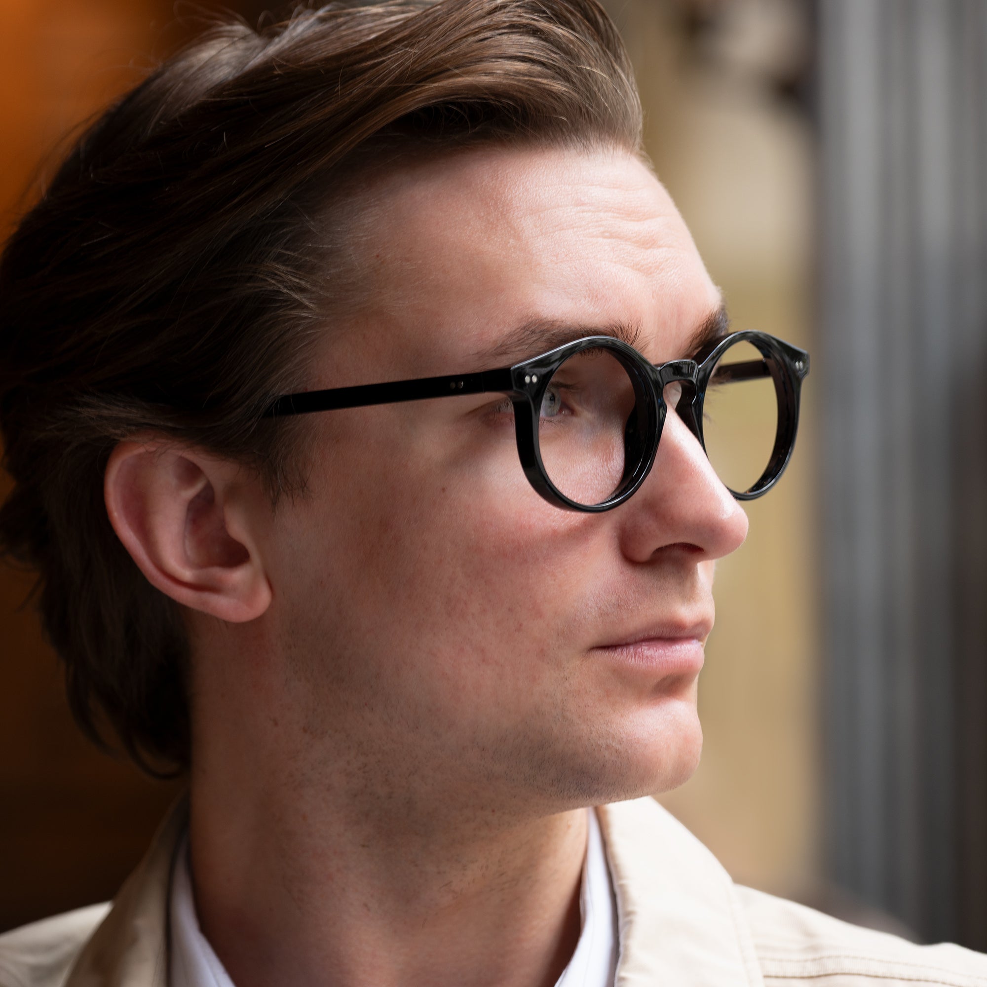 DANNY solid black Reading Glasses