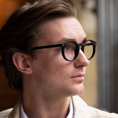 DANNY solid black Reading Glasses