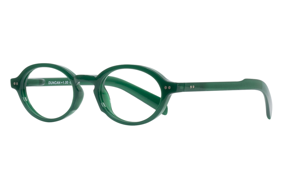 DUNCAN milky bottle green Reading Glasses NEW trend MUST HAVE