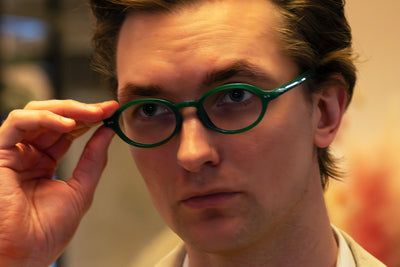 DUNCAN milky bottle green Reading Glasses NEW trend MUST HAVE