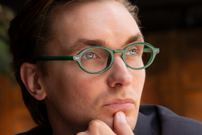 DUNCAN milky bottle green Reading Glasses NEW trend MUST HAVE