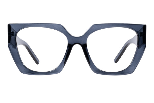 GARCELLE transp blue-grey Reading Glasses NEW