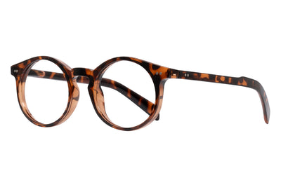 HANS turtle brown botton milky Reading Glasses