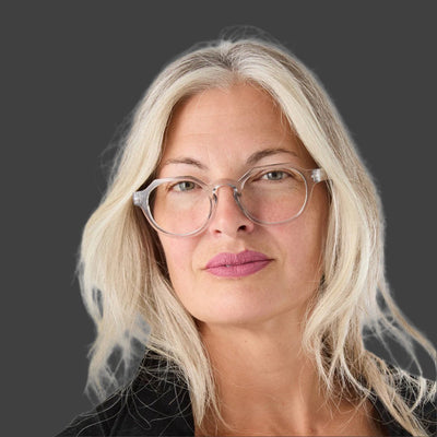 JACK transp grey Reading Glasses NEW