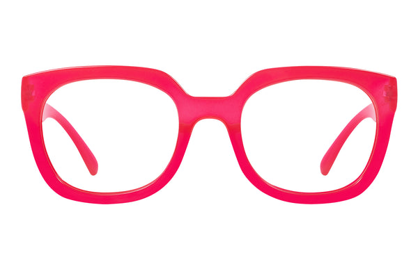 LALA milky radiant red Reading Glasses NEW