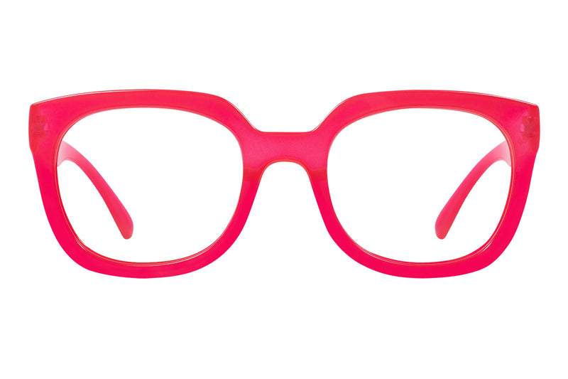 LALA milky radiant red Reading Glasses NEW AW-23