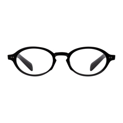 LAZARO solid black Reading Glasses NEW trend MUST HAVE