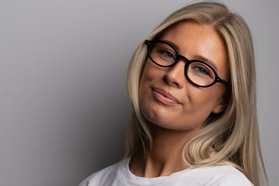 LAZARO solid black Reading Glasses NEW trend MUST HAVE