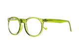 LIAM transparent olive green Reading glasses 50% RABATT Endast +2.5 i lager