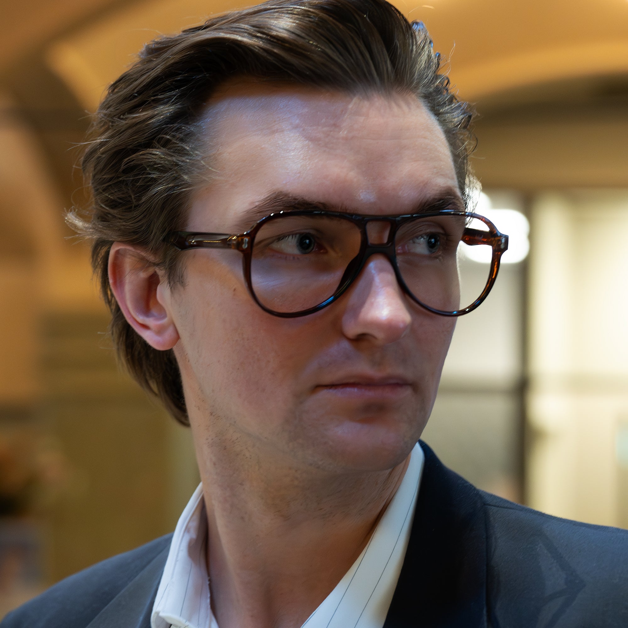 MATTEW transp brown Reading Glasses BESTSELLER