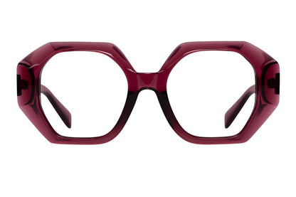 MONIQUE transp. bordeaux Reading Glasses NEW