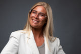 ORIA transp. light cool grey Reading glasses NYHET AW-23
