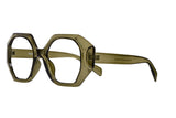 RACHELE transp. olive Reading glasses NEW AW-23
