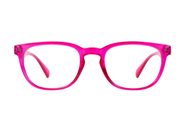 RINGSTED Transparent Cerise Reading Glasses