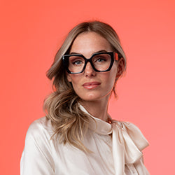 SACHA solid black Reading Glasses. Best seller