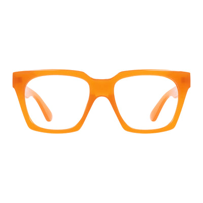 SOLVEJ milky spanish orange Reading Glasses NEW SS26
