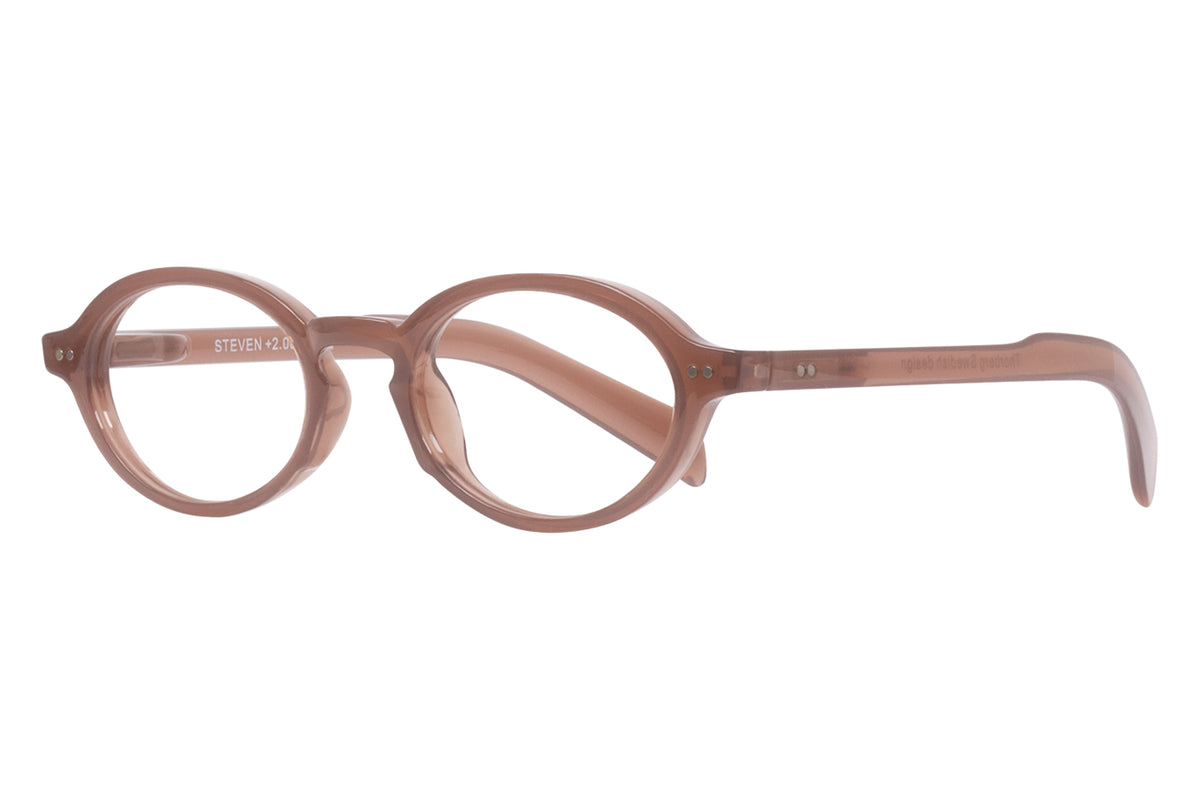 STEVEN milky cacao Reading Glasses NEW trend MUST HAVE