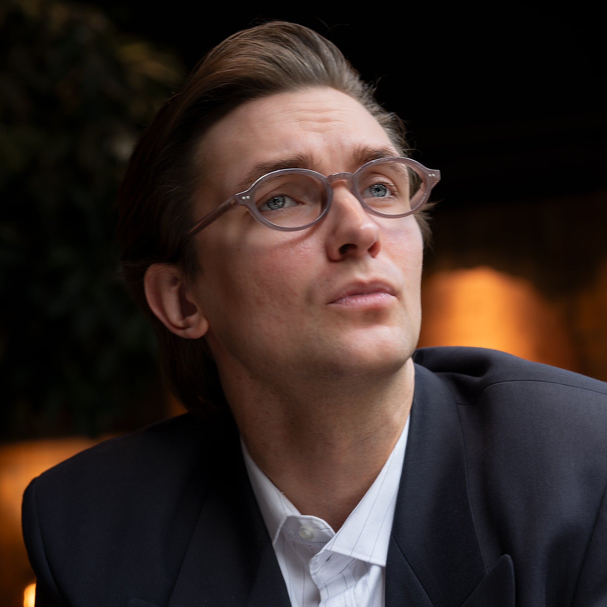 STEVEN milky cacao Reading Glasses NEW trend MUST HAVE