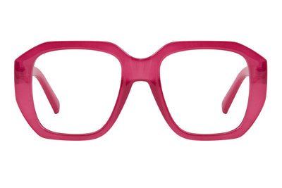 TRINE milky regal red Reading Glasses. FYNDA NU!