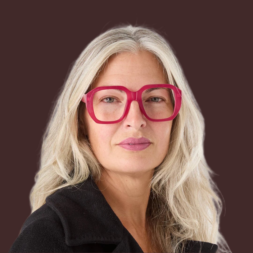 TRINE milky regal red Reading Glasses