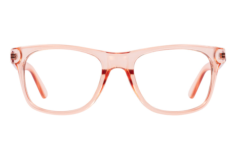 SVANEKE transparent pink/nude reading glasses