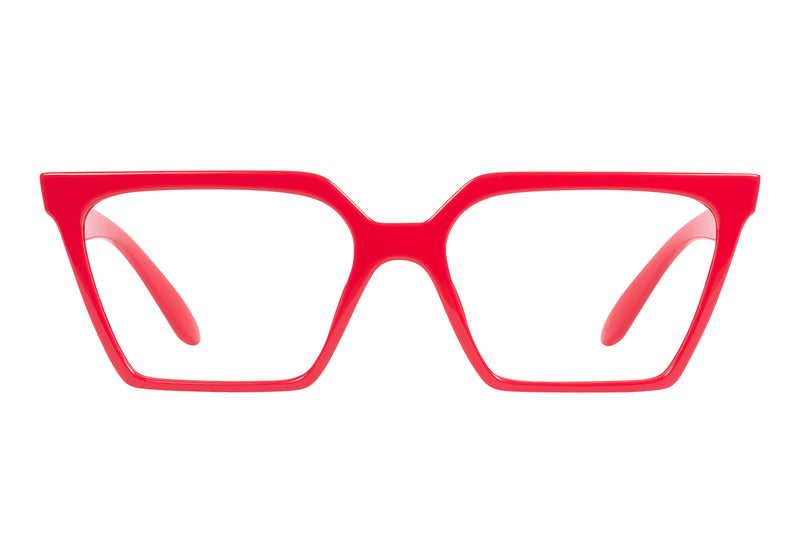 JULIETTE solid red Reading Glasses NYHET SS-23