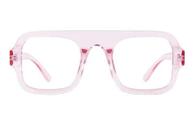 SIGGE transp. pink Reading Glasses. Catch the last pcs!!