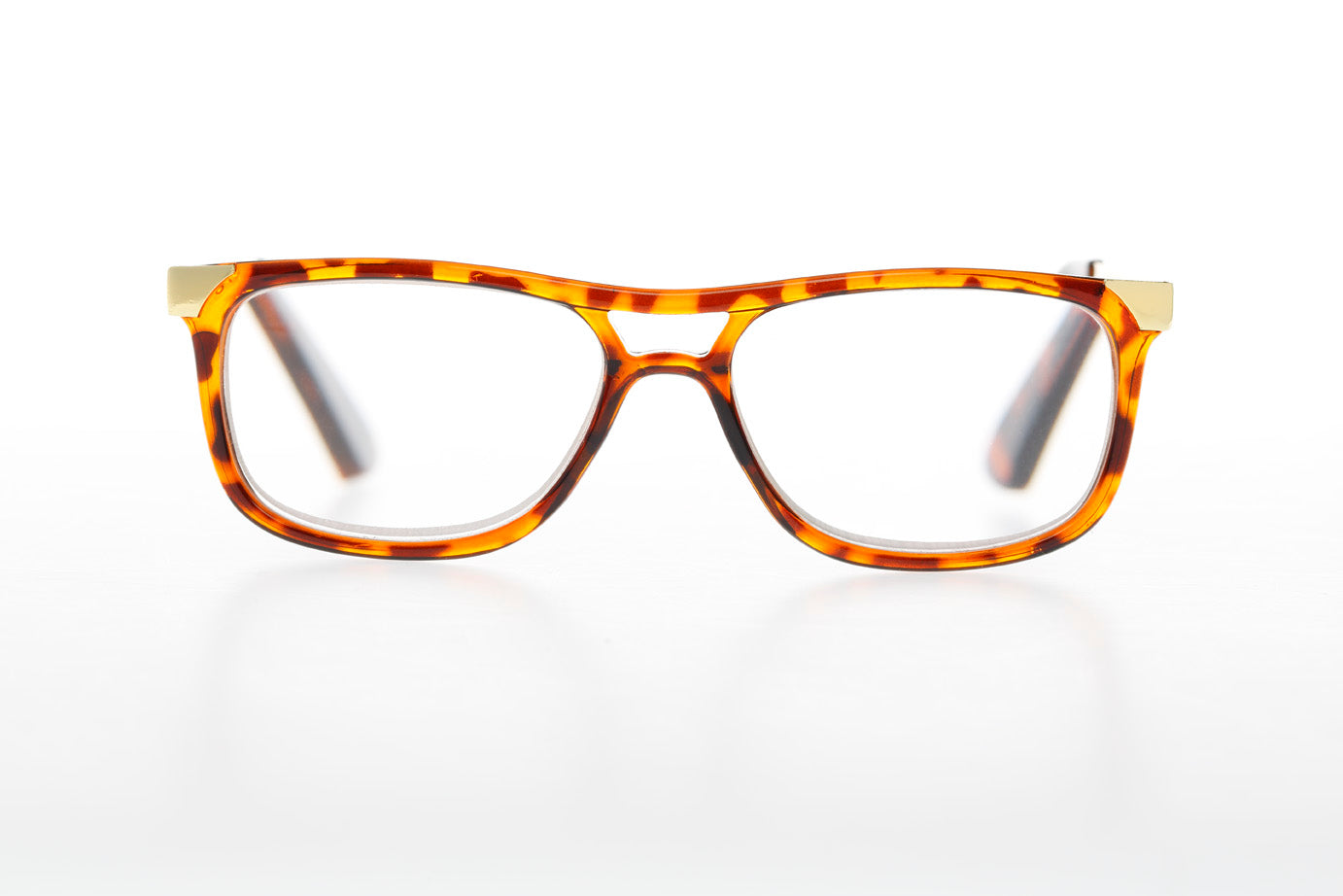 LEIF turtle brown-gold Reading Glasses 25% Discount