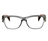 ALEXIA Transp. Light Grey-Turtle Brown Reading Glasses 50% Rabatt