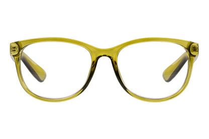 AGATA Transp. Green Reading Glasses 25% OFF Keep in stock