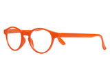 ANTON solid orange Reading Glasses