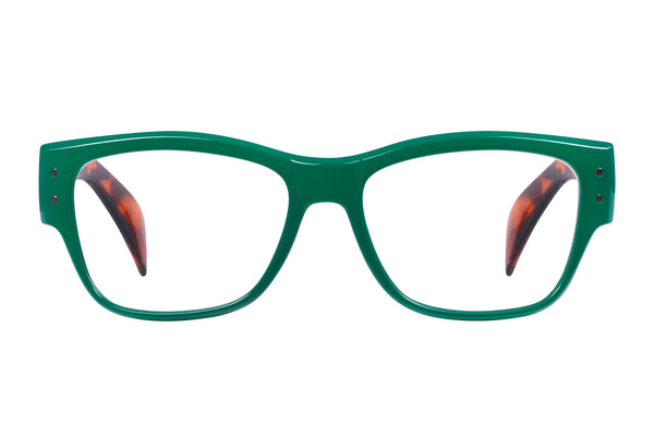 BARBRO milky turquoise-turtle brown Reading Glasses 25% Rabatt