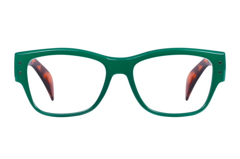 BARBRO milky turquoise-turtle brown Reading Glasses 25% Rabatt
