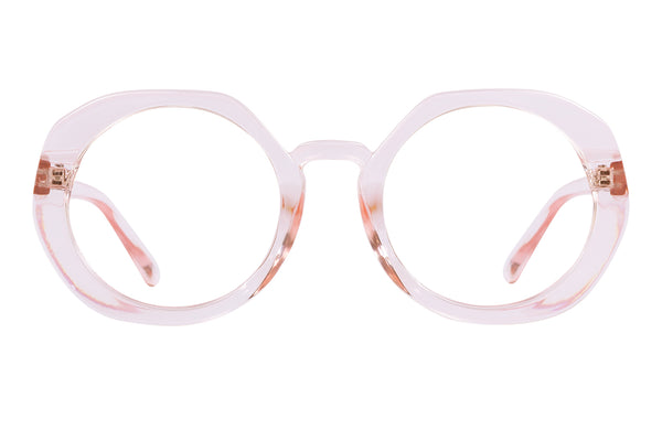 BETTY transp pink Reading Glasses NEW SS-23 Få kvar i lager!