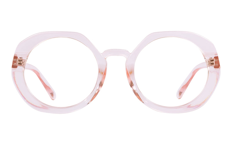 BETTY transp pink Reading Glasses NEW SS-23 Slutsåld