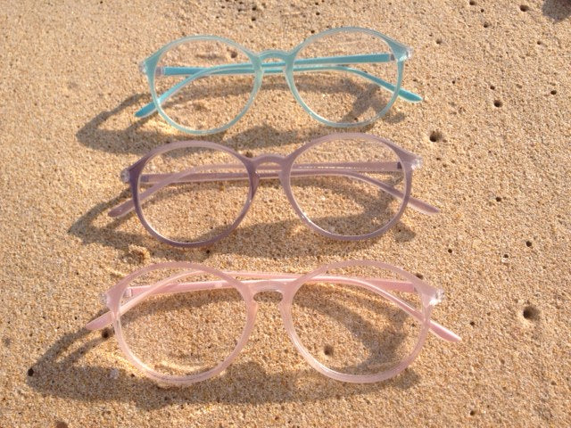 MINNA Transp. Soft gray Reading Glasses 35% OFF - Keep in stock