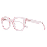 CLARA transp l pink Reading Glasses