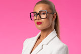 COLIN solid black Reading Glasses NYHET SS-23. SLUT SÅLD