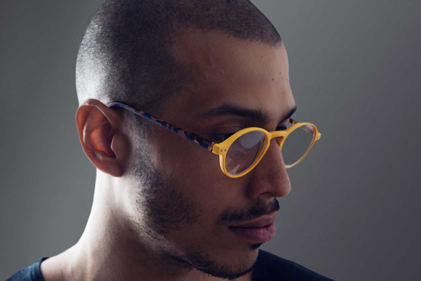 RUBY Grey/Mole Rubber Reading Glasses 25% Off. Keep in stock.