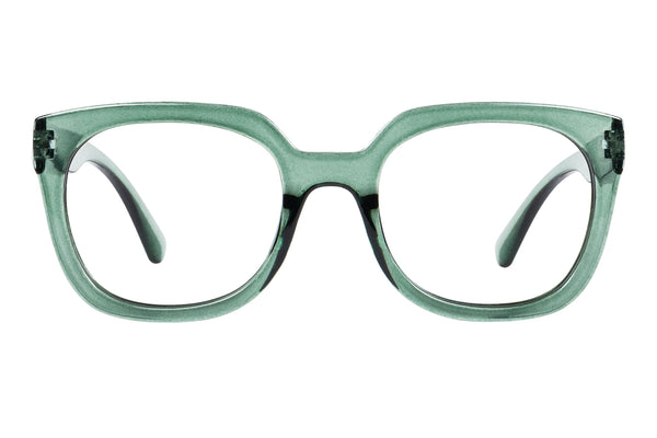DALILIA transp grey-green Reading Glasses. NU ÅTER LAGER!