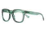 DALILIA transp grey-green Reading Glasses.